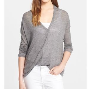 Grey Vince cashmere blend sweater